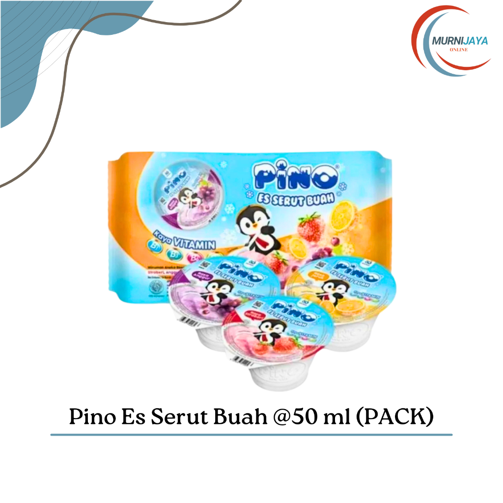 

Pino Es Serut Buah 200 ml/@50 ml - MIX Rasa Stroberi/Anggur/Jeruk (PACK - Isi 4 Cup)