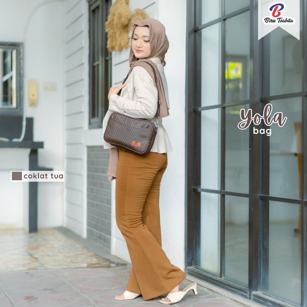 TAS SELEMPANG YOLLA BAG BY BIRU TSABITA COD