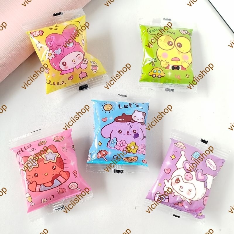 Mainan Clay Sachet | Mainan Anak Clay Warna Warni