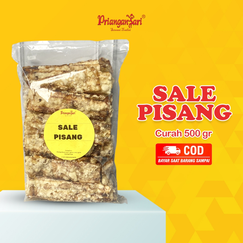 

Sale Pisang Lidah Curah Renyah Priangansari | Cemilan Sale Pisang 500Gram