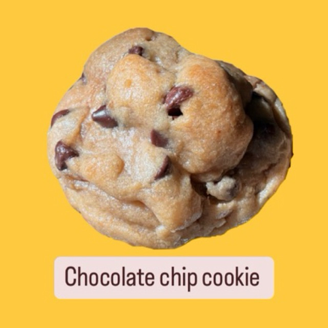 

Chocolate chip cookie