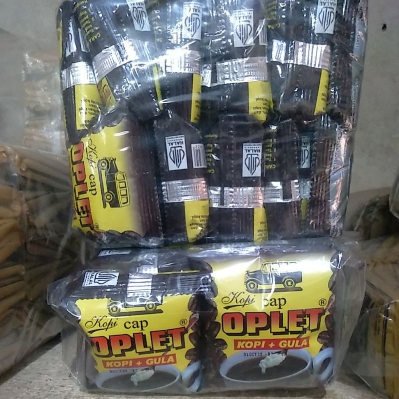 

KOPI OPLET + GULA 25GR 1 PACK ISI (20 PCS)