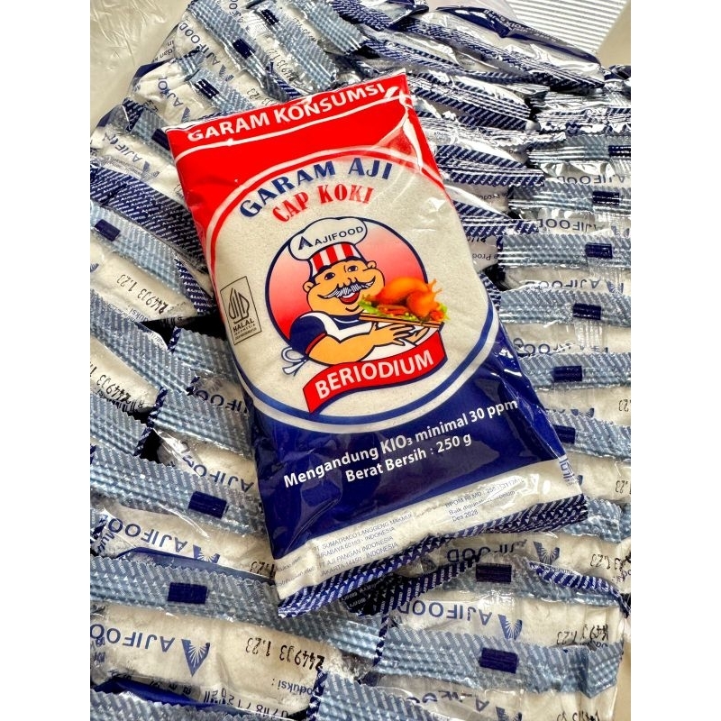 

Garam Aji Cap Koki 250 gram Ballan isi 40 pcs
