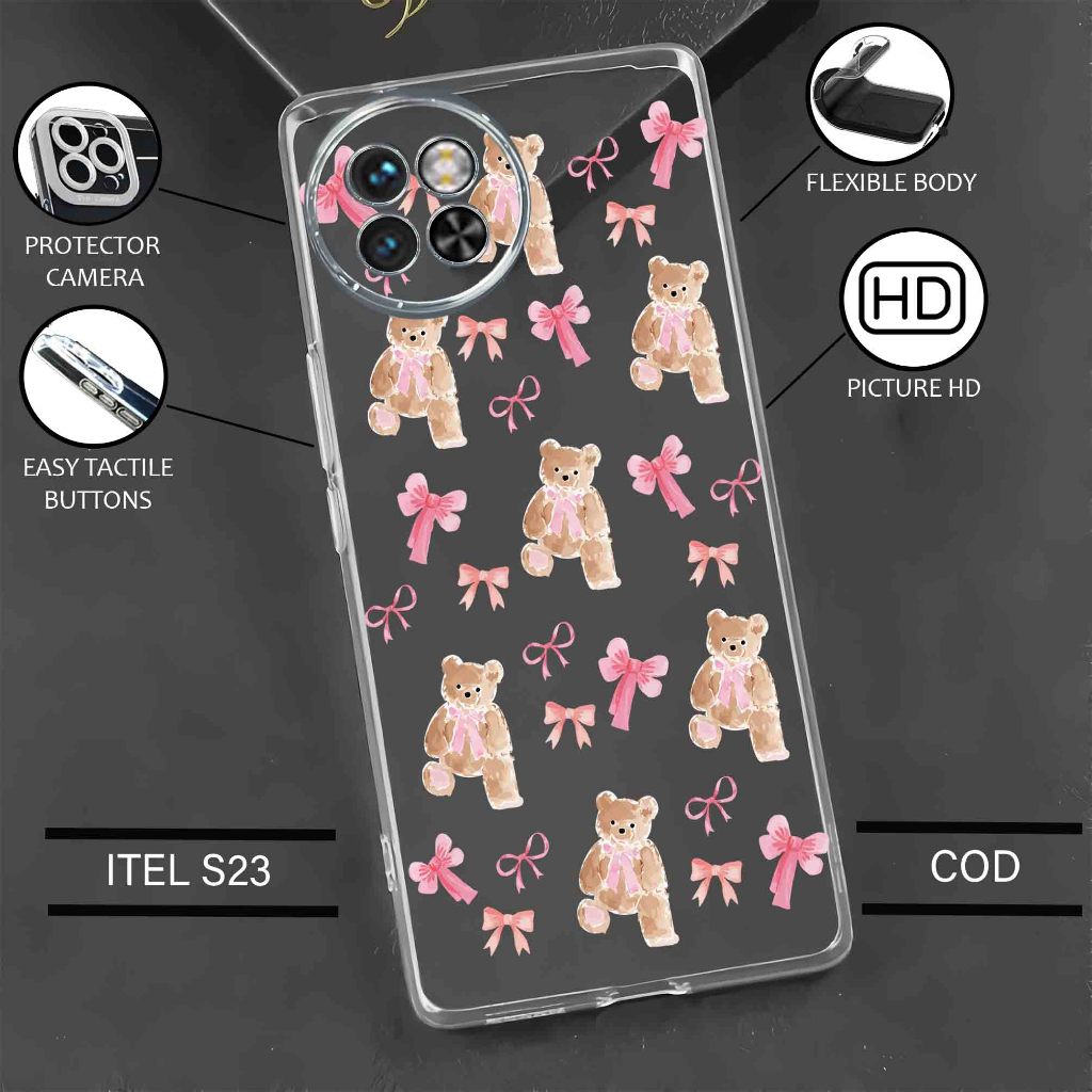 Case ITEL S23 Terbaru - Casing Itel S23 - Softcase karet motif gambar ( PITAPITA ) - Kesing Hp - Sil