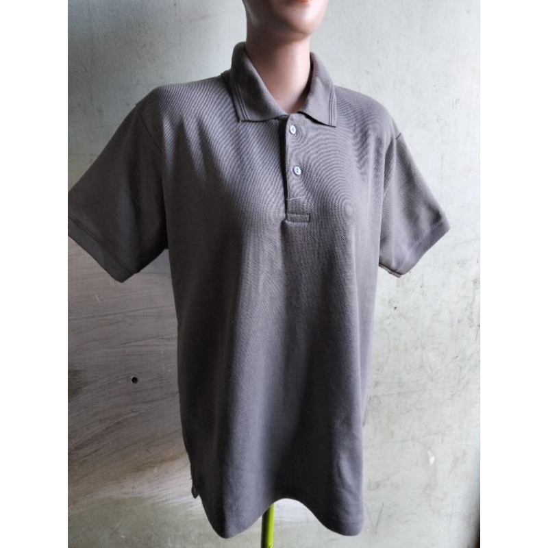 kaos merah cowok brand polo, Giordano