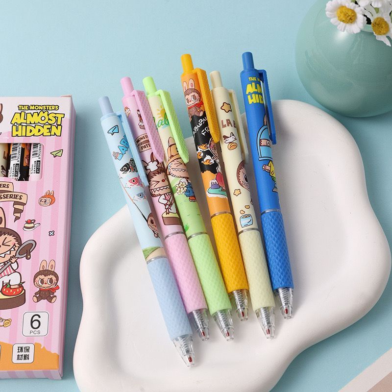 

PULPEN LUCU KARAKTER PULPEN SEKOLAH 0.5MM PULPEN CAIR LABUBU LUCU