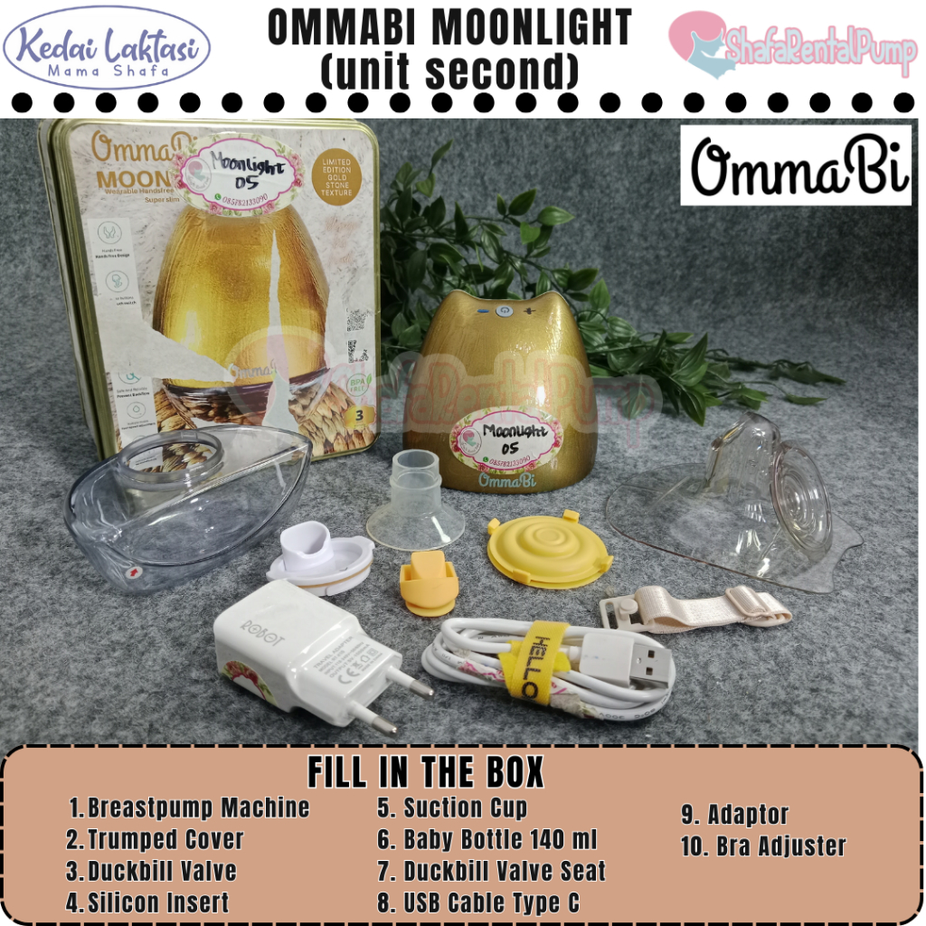 (UNIT SECOND) OMMABI MOONLIGHT Pompa ASI Handsfree Wearable
