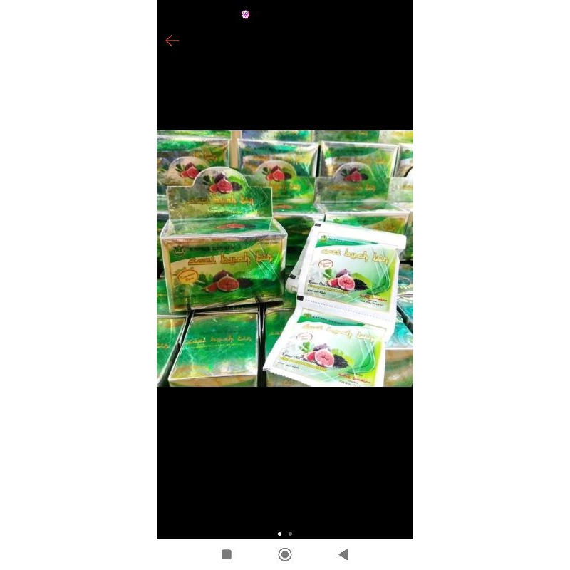 kapsul zari buah tin orginal 100%