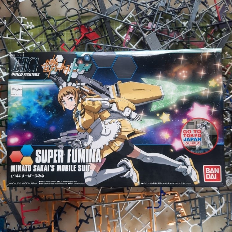 HG BF Gundam Super Fumina Minato Sakai's Mobile Suit Bandai 1/144