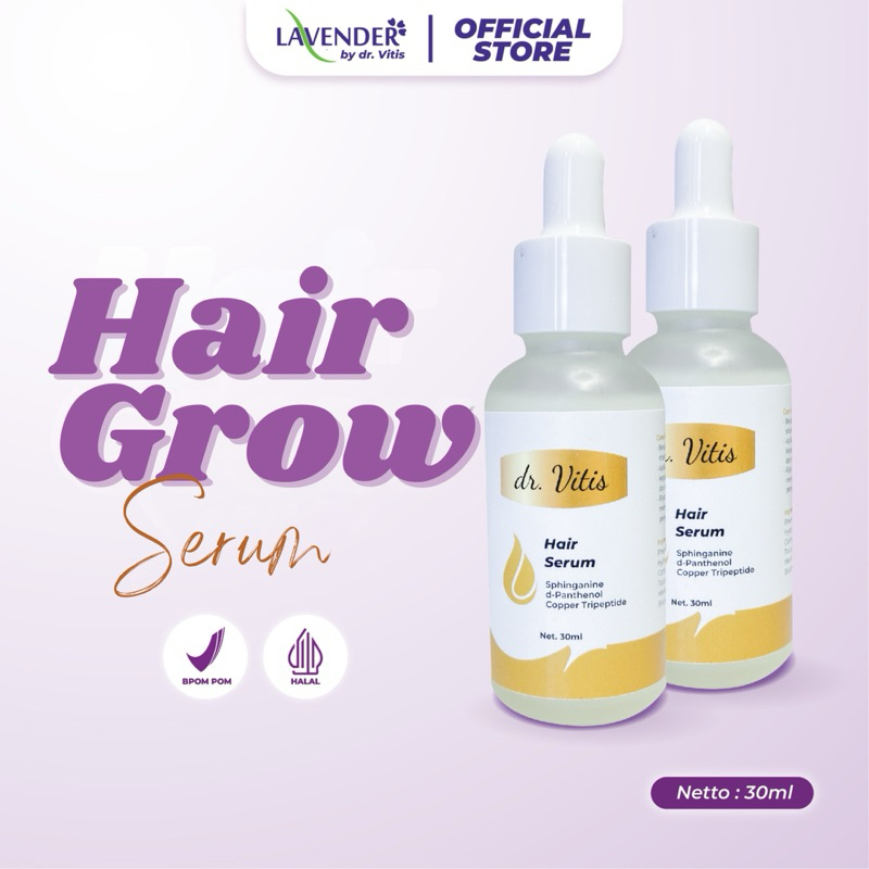 Hair Grow Serum | Serum Rambut | Lavender | Lavender Skincare