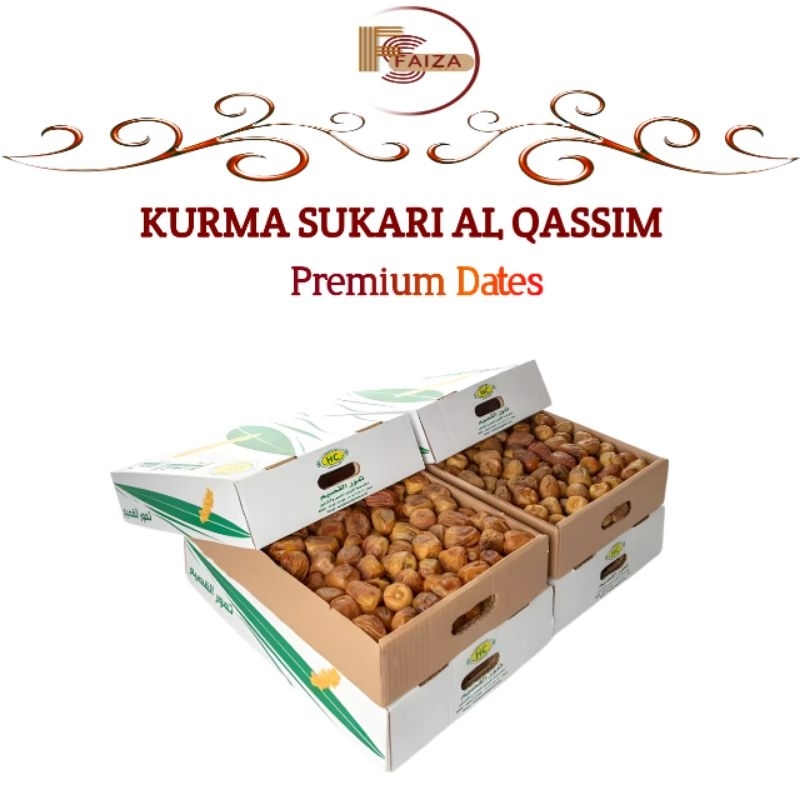 Kurma Sukari 1 Dus 3 Kg