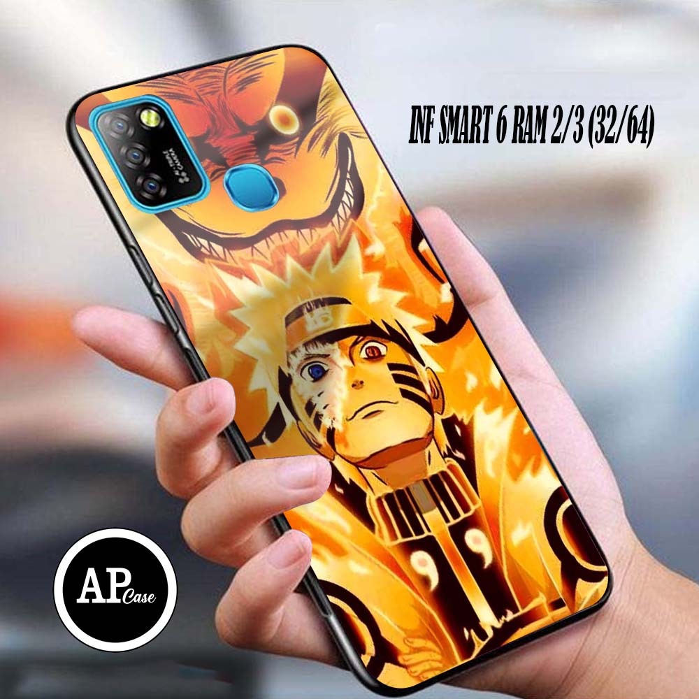 Case INFINIX SMART 5/6 RAM 2/3 (32/64) casing glossy Motif Naruto Terbaru Ap Case - Custom Case - Ca