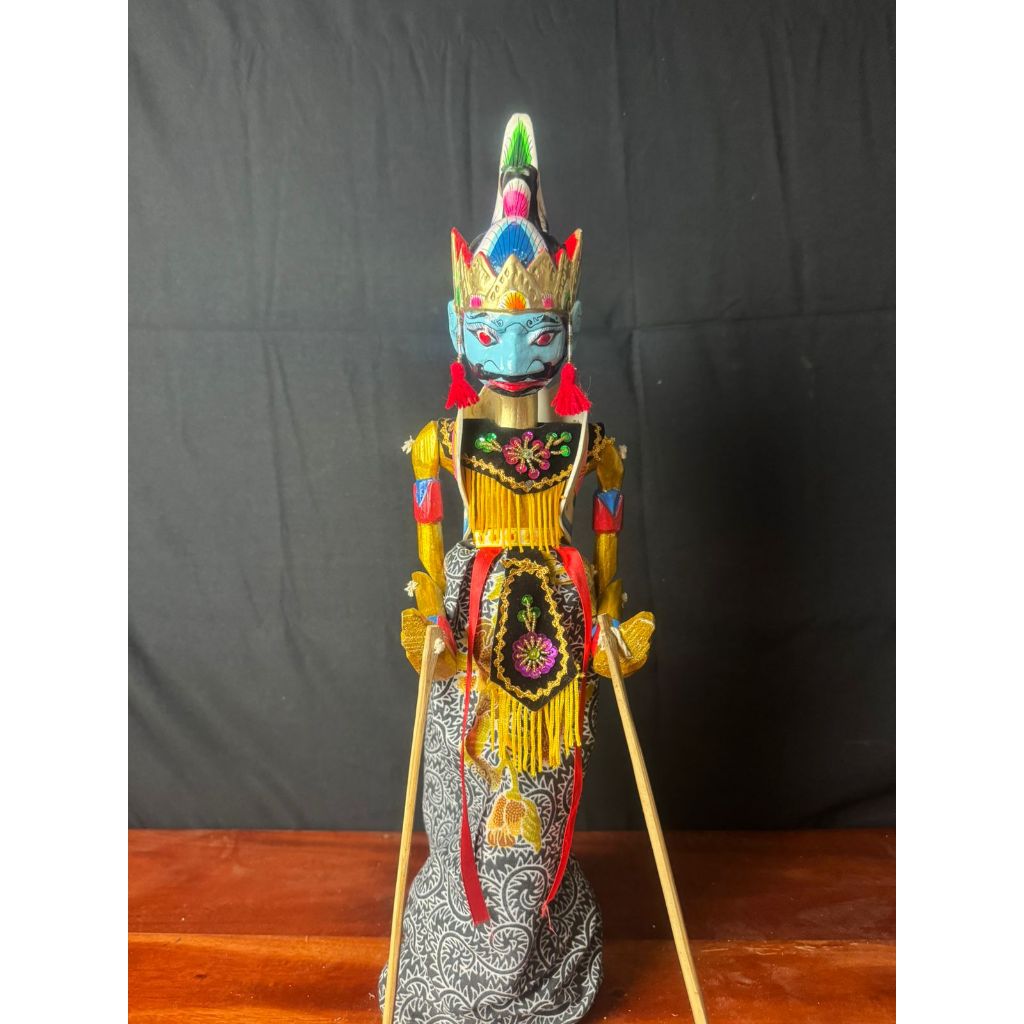 Wayang golek gatot kaca tinggi 50 cm