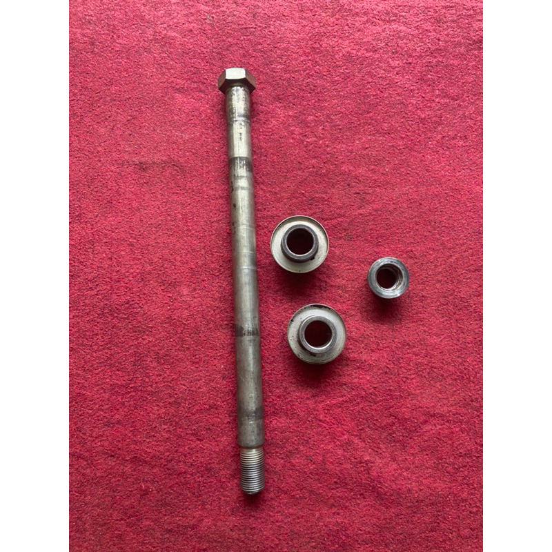 as roda vleg belakang plus bos2an dan mur yamaha wr155 original