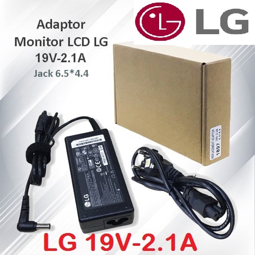 Adaptor LCD LED Monitor LG 19V-2.1A /Adaptor Monitor TV LG 19V-2.1A
