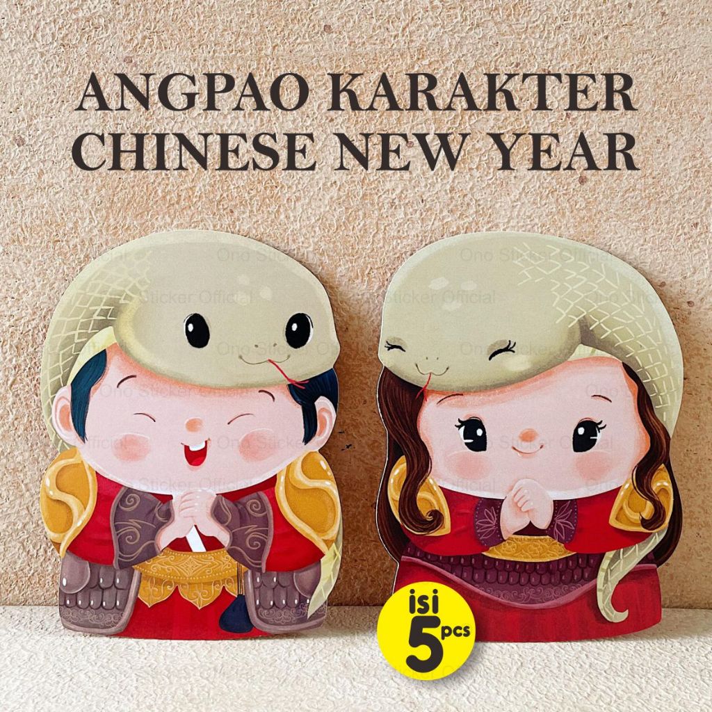 

Angpao Imlek Karakter | Angpao New Year Sincia | Angpao Character Imlek READYSTOCK