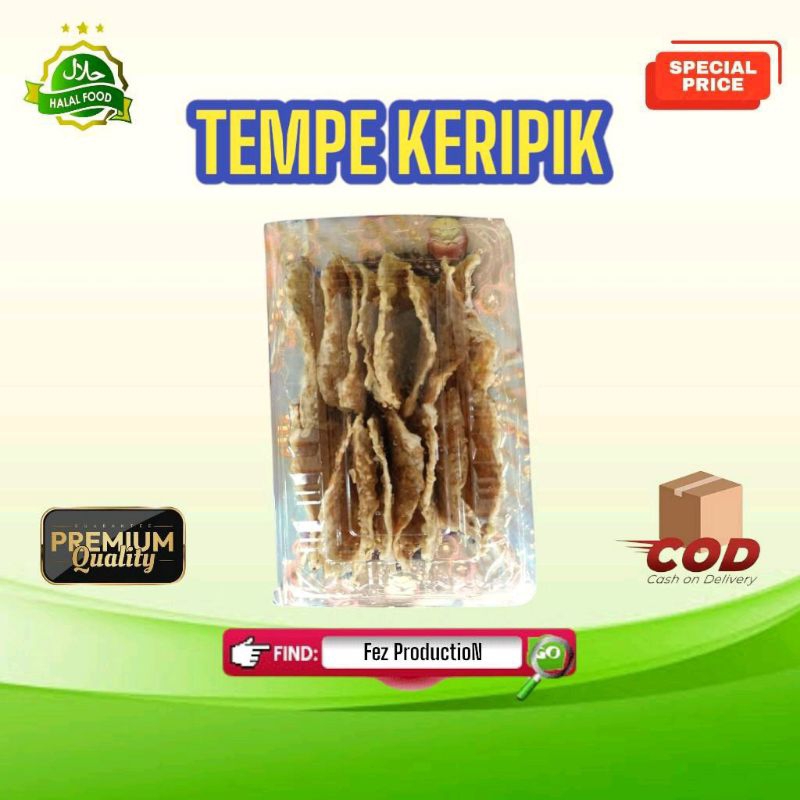 

TEMPE KERIPIK RENYAH GURIH 250 GRAM