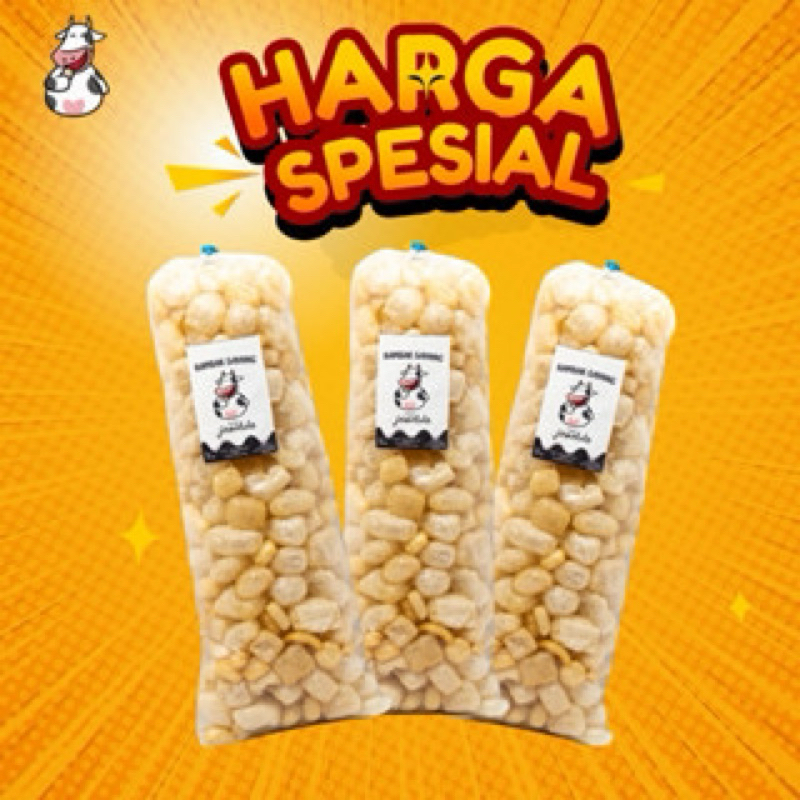 

KERUPUK KULIT SAPI DOROKDOK 125gr (ASIN / PEDAS / BALADO / CIKRUH DAUN JERUK) GURIH RENYAH (TIDAK KERAS