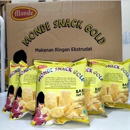 

Monde Serena Snack Gold 50gr 1 dus isi 30 pcs