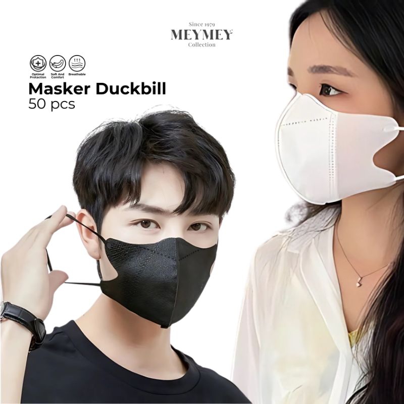 Masker Duckbill 3Ply Isi 50pcs Non Box