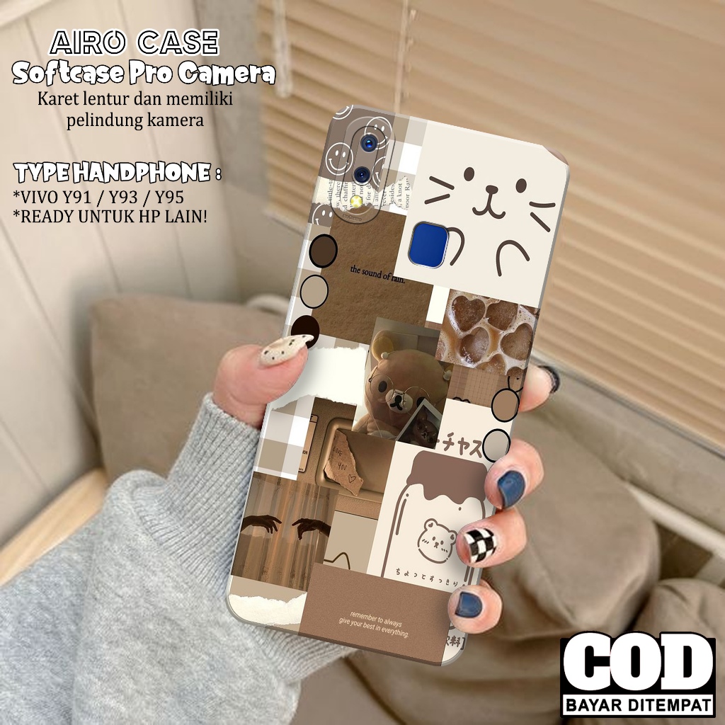 Case VIVO Y91 /Y93/ Y95 Terbaru - Softcase VIVO Y91 /Y93/ Y95  - Fashion Case AESTHETIC - Casing VIV
