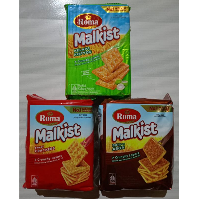 

❗WAREHOUSE❗ROMA Malkist Sweet Crackers Crunchy Layers 224 Gram