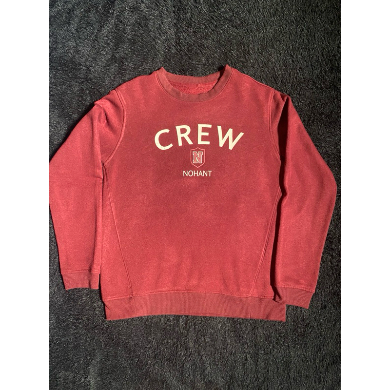 Sweater Crew Nohant Merah