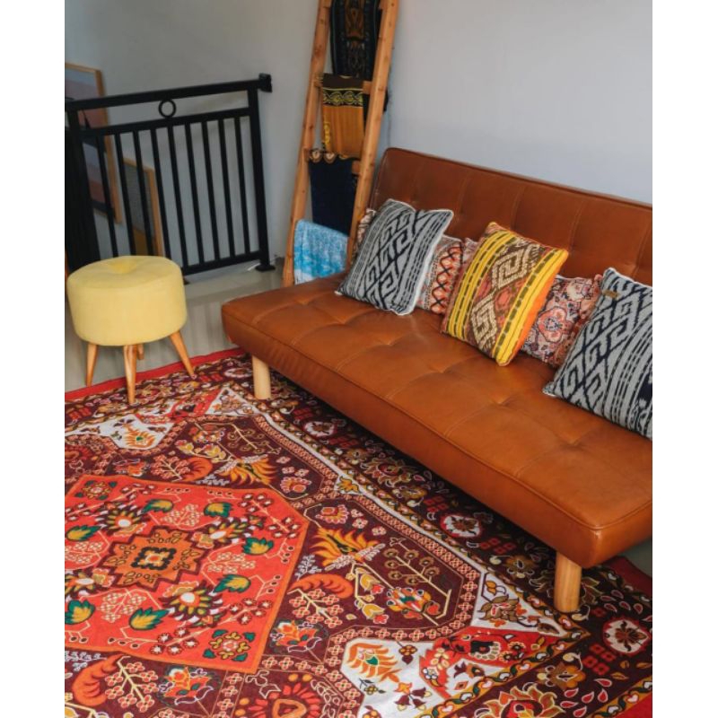 Ambal Karpet Orstich Karpet Lantai Ruang Tamu Ukuran Jumbo