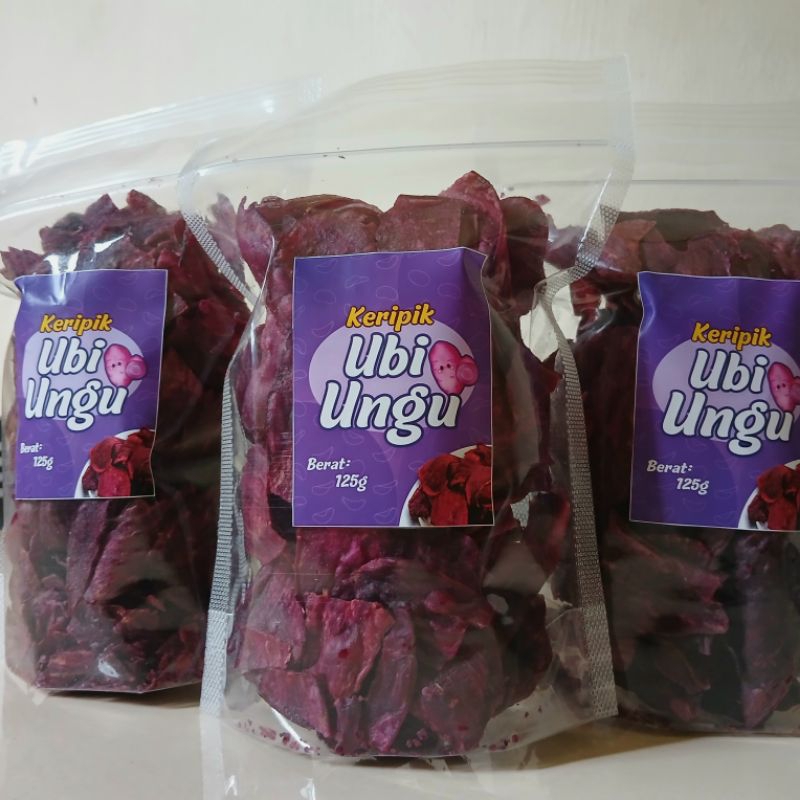 

Keripik Ketela Ungu / Keripik Ubi Ungu 125g Manis dan Gurih BISA COD