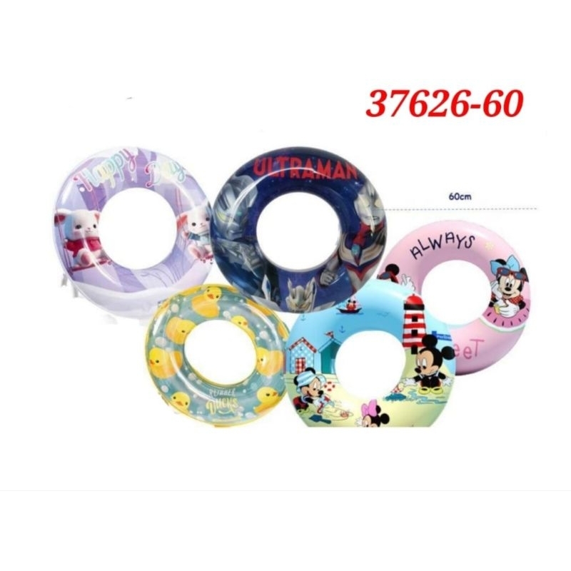 (IMPORT) PELAMPUNG DONAT KARAKTER DISNEY PELAMPUNG RENANG ANAK