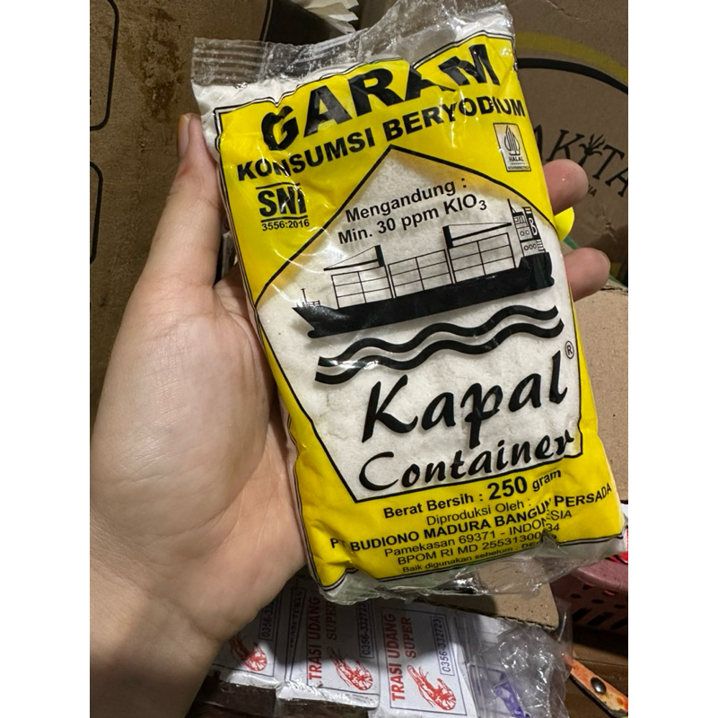 

garam dapur, garam halus , garam konsumsi beryodium #garamdapur #garammurah #produkindonesia #garam #capkapal