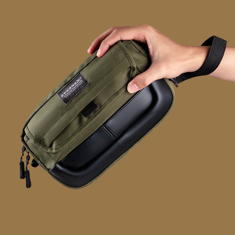 Tas selempang pria multy fungsi minimalis sling pouch bag original distro kualitas import waistbag u