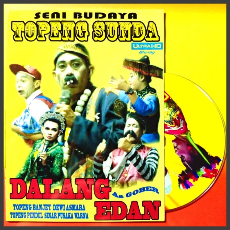 Kaset Film Kesenian Topeng Banjet - Topeng Pendul  Bodoran Sunda Dalang Edan Aa Gober Pilihan Terlar