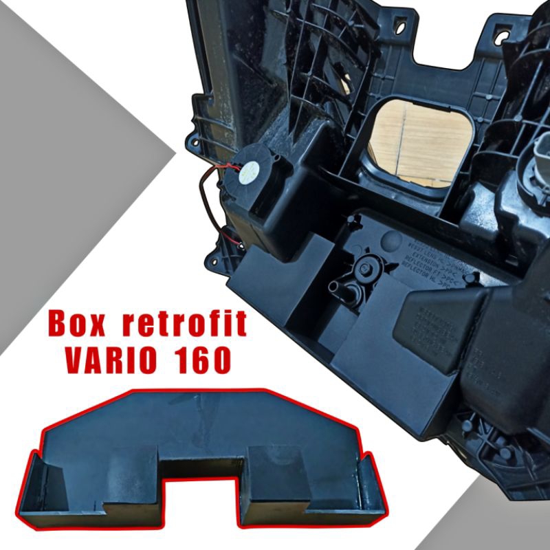 CUSTOM BOX RETROFIT VARIO 160 PNP BILED