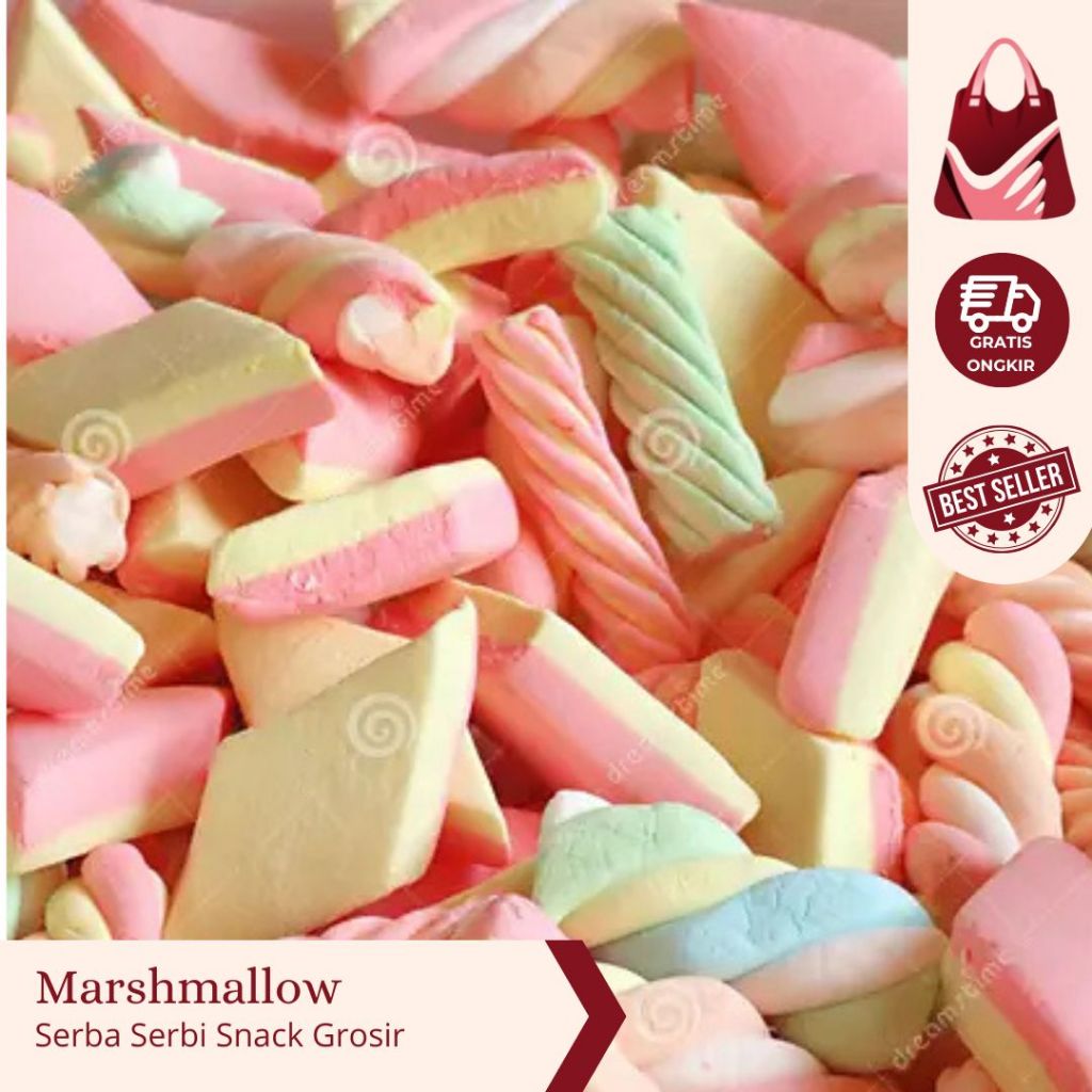 

Silkys Marshmallow Karakter Lucu 10 Pcs