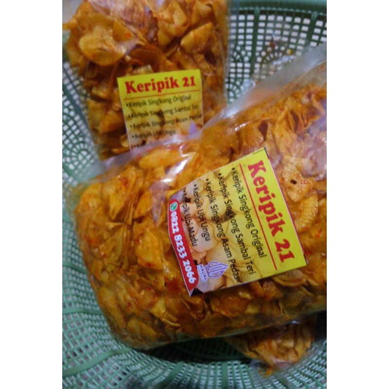 

Keripik Singkong PEDAS GURIH