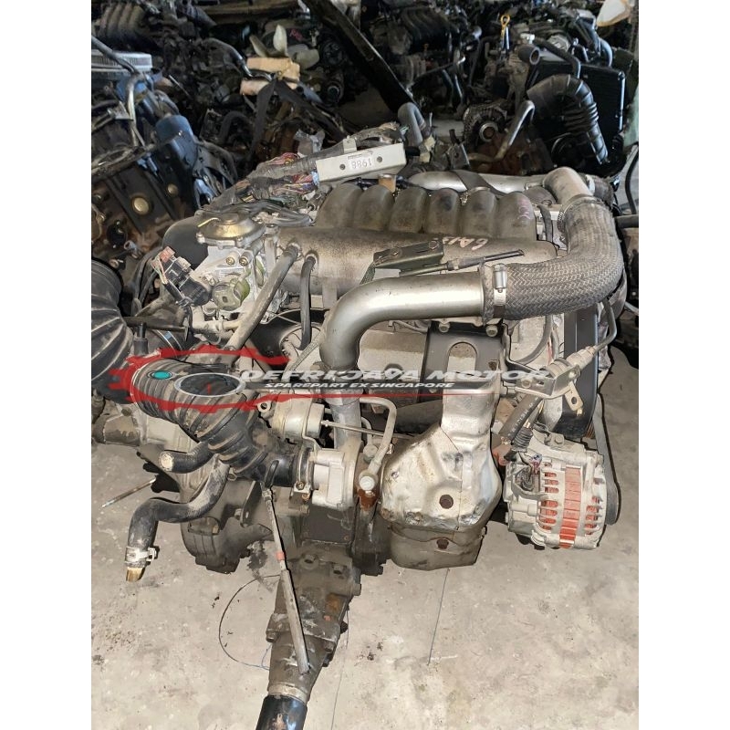Engine Mesin Mitsubishi Galant Lele Twin Turbo 6A13TT