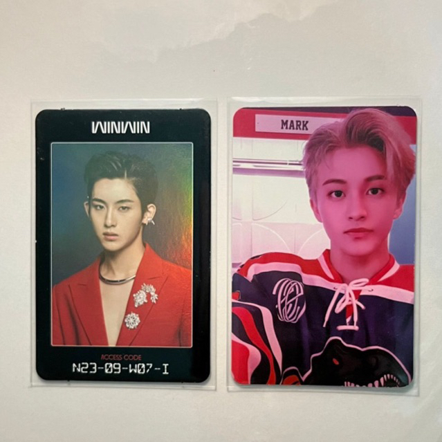 PHOTOCARD PC NCT 2020 ARRIVAL MARK WINWIN