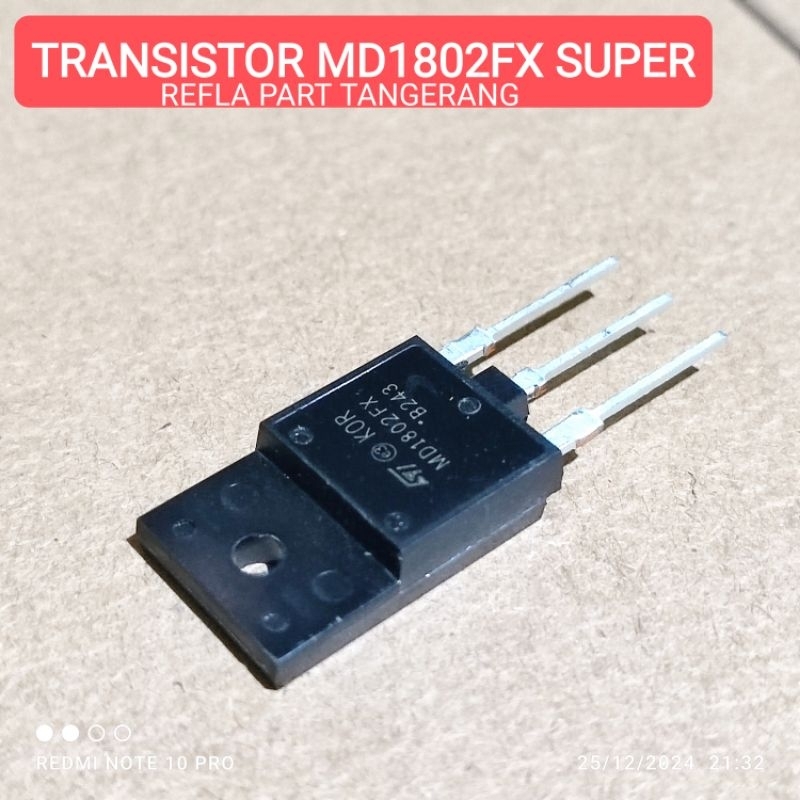 TRANSISTOR MD1802FX MD1802 FX ST SUPER