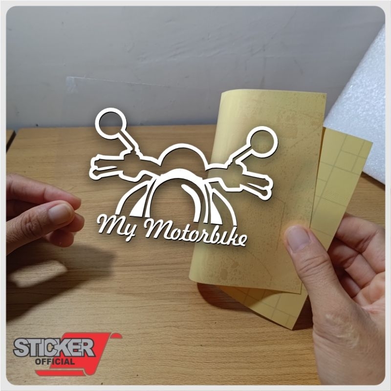 sticker scoopy ini motor saya, logo gambar motor scoopy