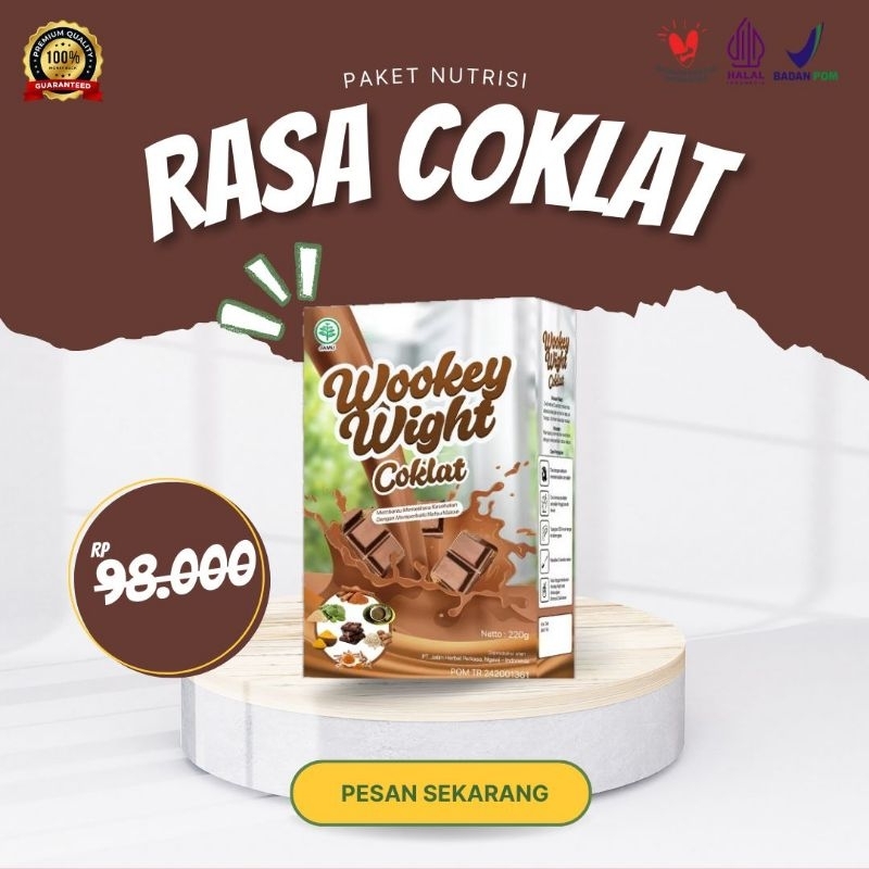 

Rasa coklat ,Susu Bernutrisi Penambah Berat Badan Dan Penggemuk Original Penambah Nafsu Makan Alami Original