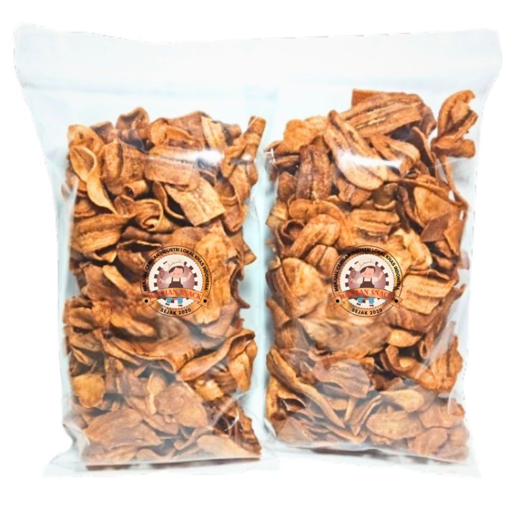 

Keripik Pisang Sale Kering 250gr Cemilan Pisang Manis Enak Renyah