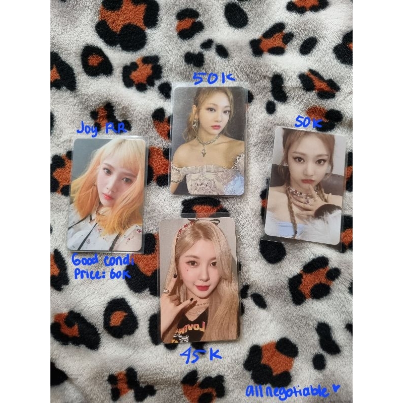 wts pc photocard ningning aespa joy red velvet dayeon kep1er smcu winter 2021 russian roulette album