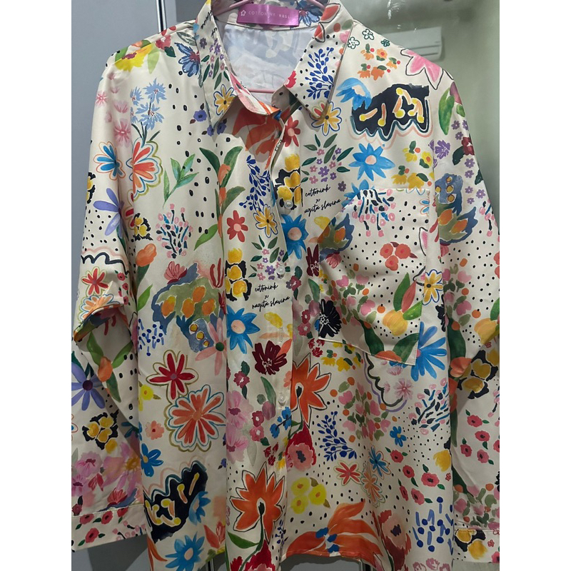 Preloved kemeja Cottonink x Nasl