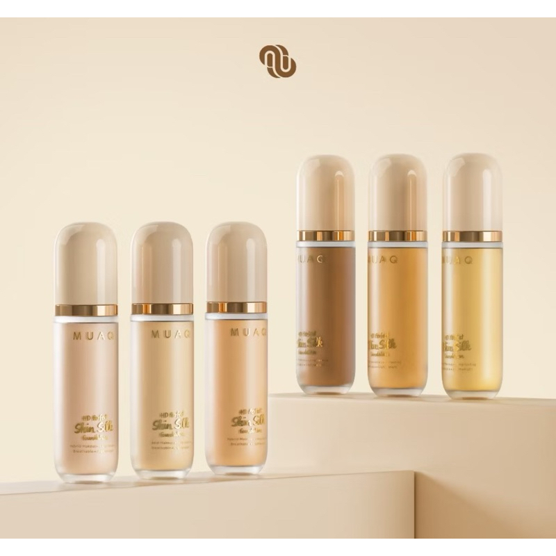 MUAQ HD FOUNDATION/MUAQ CLAY MATTE