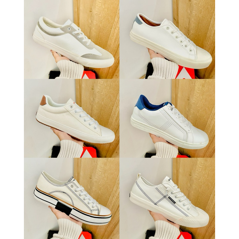 Clearance Sale Airwalk Full White Sepatu Putih Pria Wanita