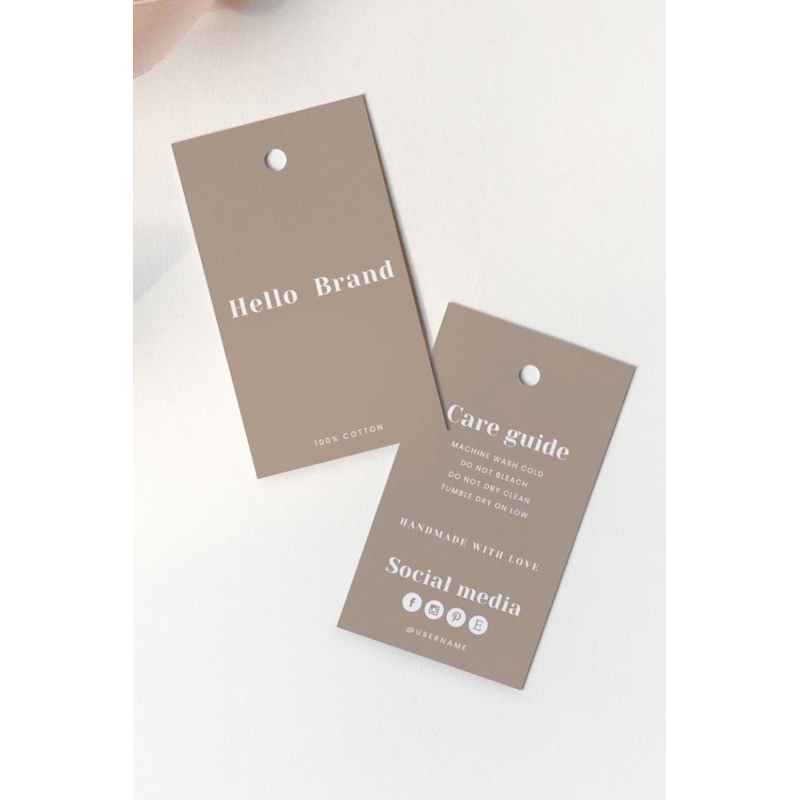 

hangtag coutum tebal banyak 2.400 pcs/hangtag distro/hangtag premium/ hangtag tebal /hangtag nama /label nama