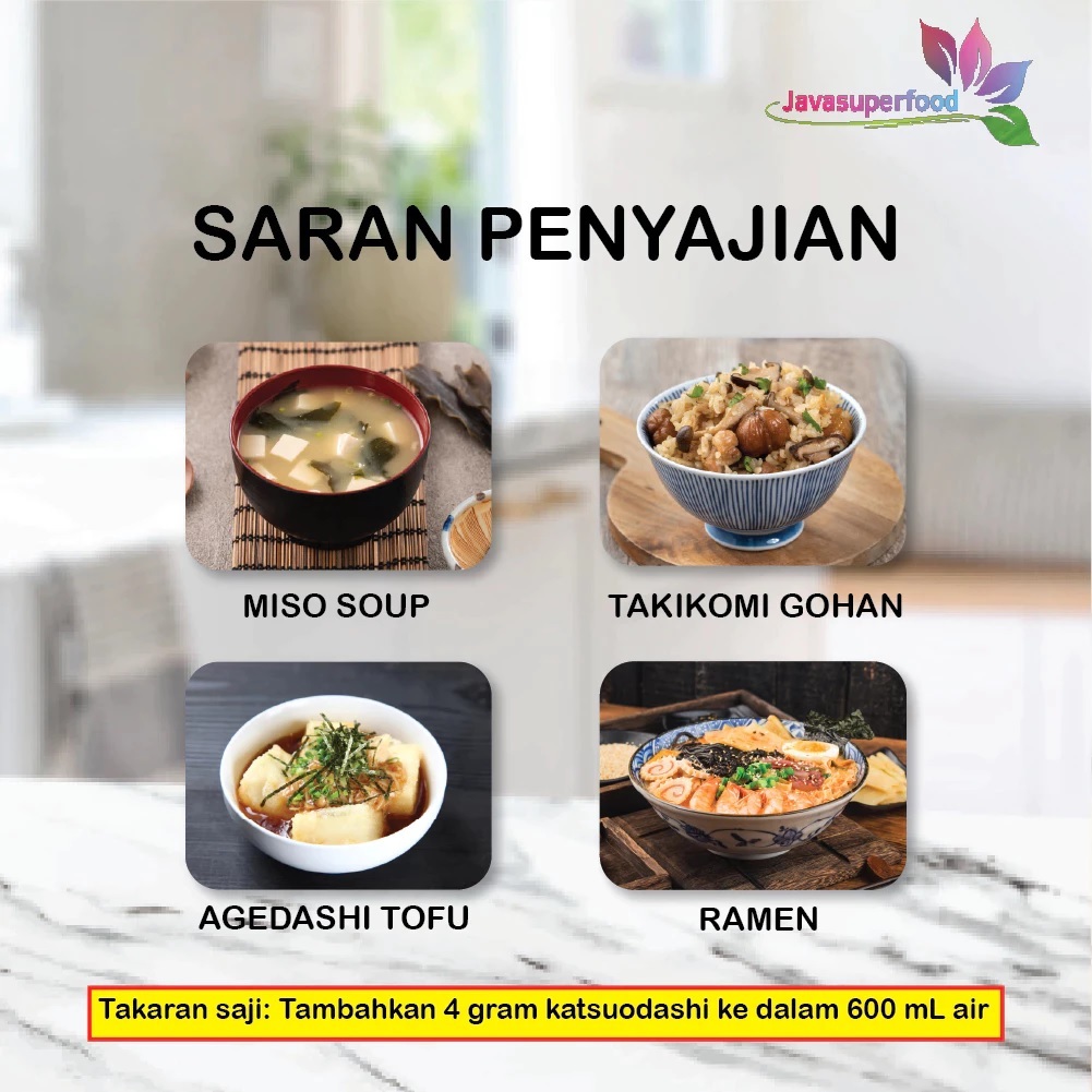 

50 gram [HALAL] HONDASHI KATSUODASHI BONITO SOUP POWDER (tidak vegan/ tidak vegetarian) BUMBU IKAN / BUBUK KALDU IKAN BONITO KERING / BUBUK