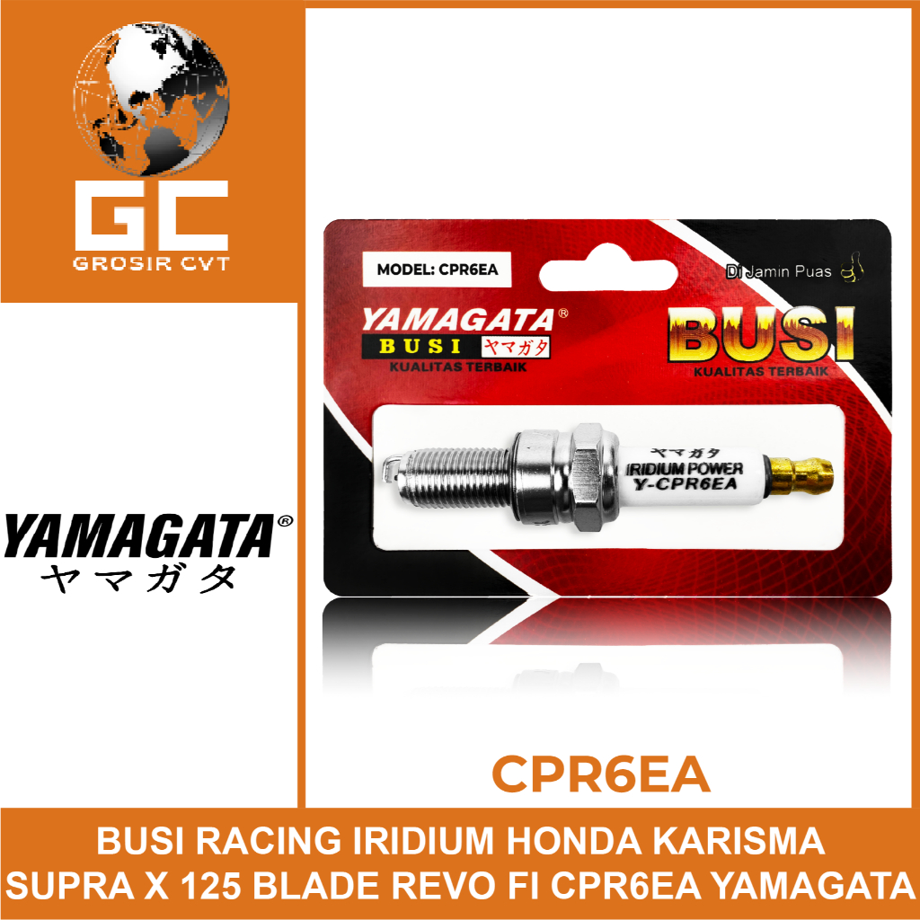 Busi racing Yamagata Iridium Power Vario Beat Genio Deluxe PCX ADV Nmax Aerox Lexi Satria FU Karisma