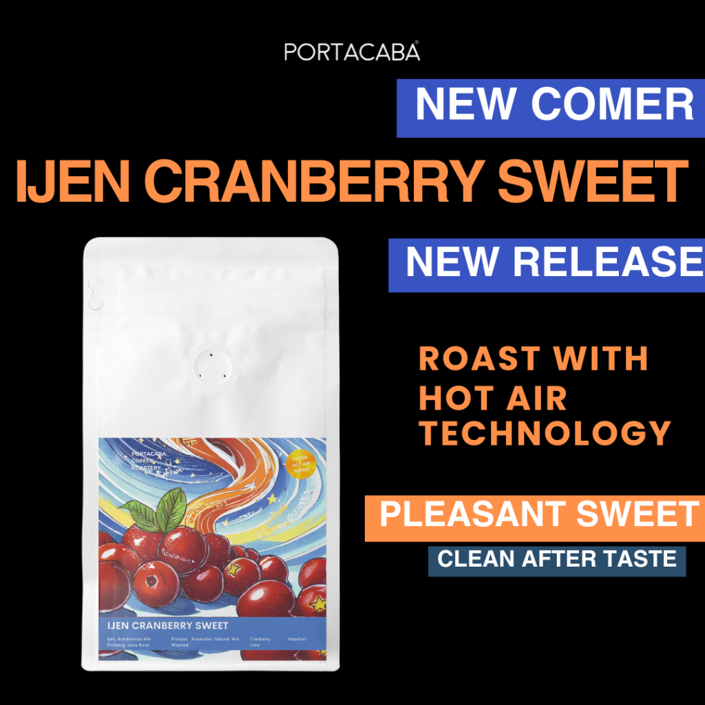 

Kopi Arabika IJEN CRANBERRY Biji Kopi Arabika Ijen Mix Puntang Coffee 200gr